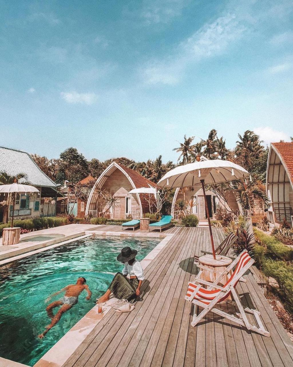 La Roja Bungalows Batununggul ภายนอก รูปภาพ